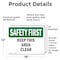 Signmission Safety Culture Sign, 18 in Width, Vinyl Decal, Rectangle OS-2PACK-SF-D-1218-L-10663 - alternate 5